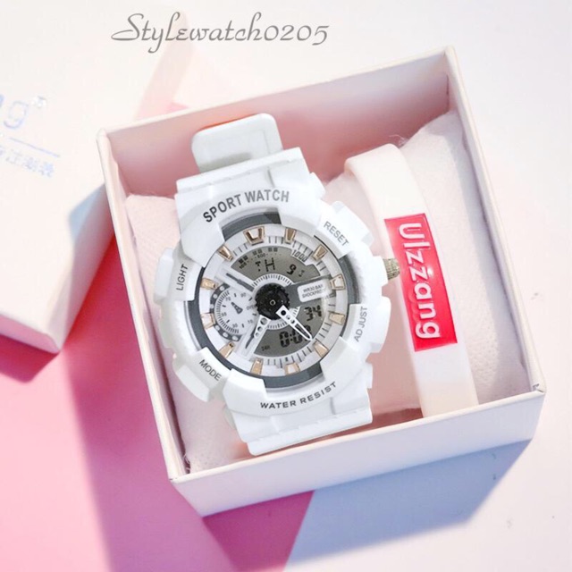 [Tặng pin thay thế] Đồng hồ thể thao nam nữ Shhors Sport Watch điện tử dây cao su chống nước chống xước tốt | BigBuy360 - bigbuy360.vn