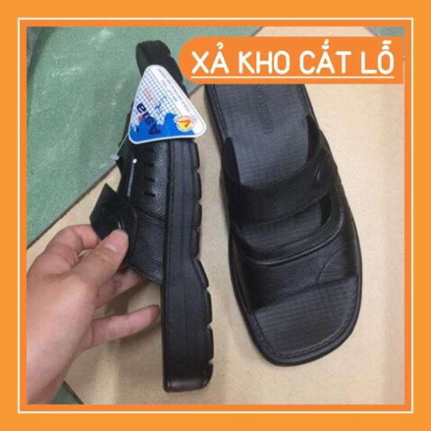 (Siêu sale) Dép asia nam nhựa tổng hợp siêu nhẹ giả da