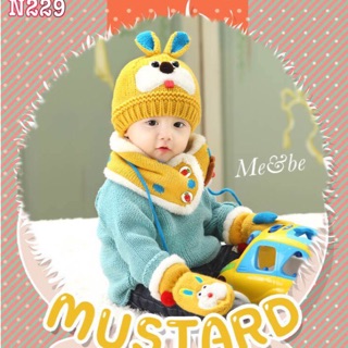 Set mũ len và khăn choàng cổ