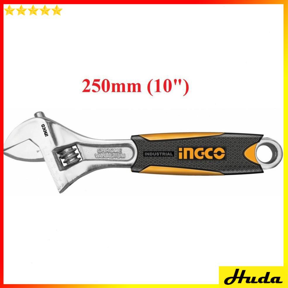 Mỏ lết cán bọc nhựa Ingco 10&quot;/250mm - HADW131108 LKJ