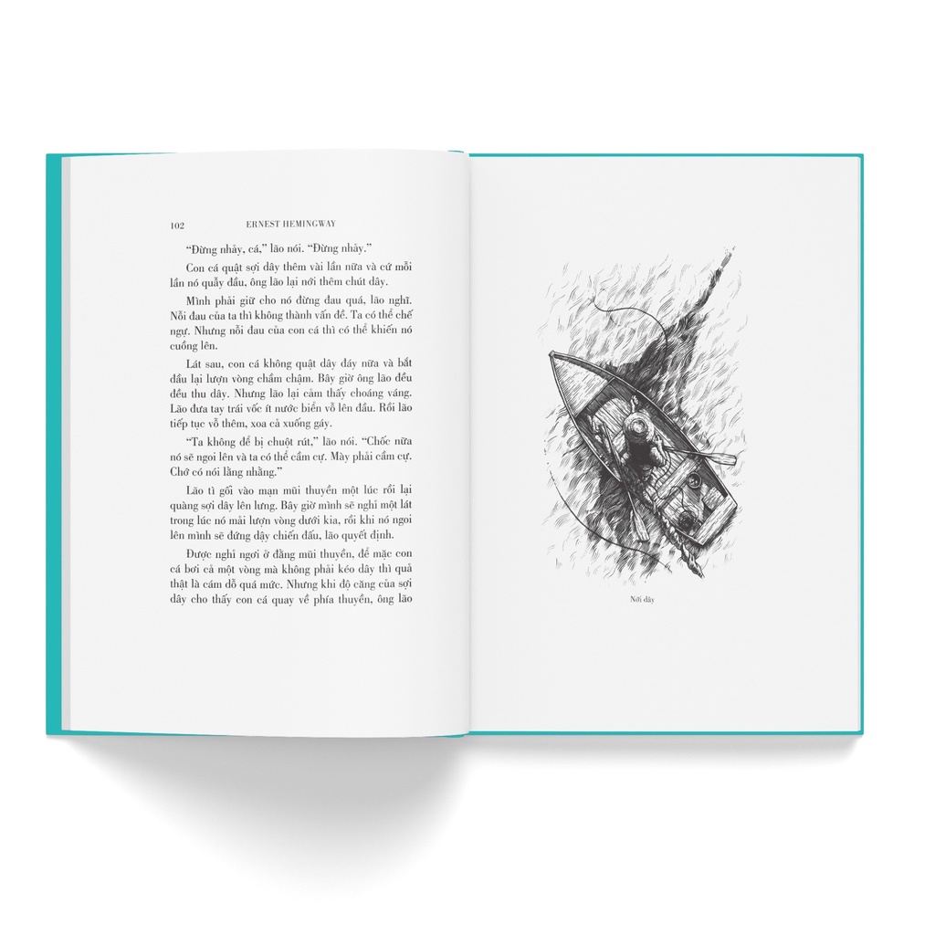 Sách - Ông già và biển cả - Bìa Cứng (tặng kèm 02 postcard)