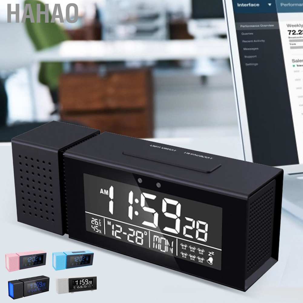 Đồng Hồ Báo Thức Kỹ Thuật Số Ts P30 Có Đài Fm Radio Và Độ Ẩm