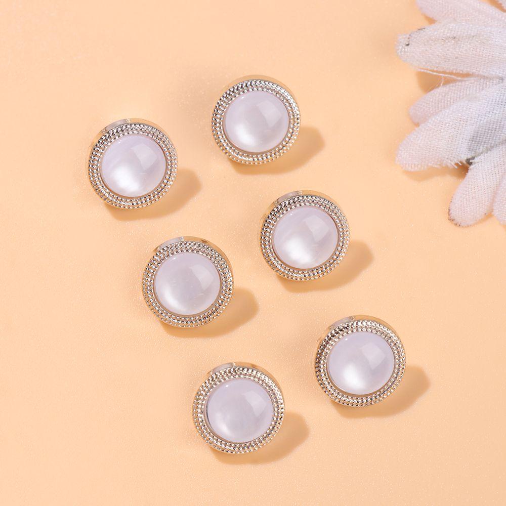 DIACHAVN 10 Nút Áo Đính Ngọc Trai Chất Lượng Cao