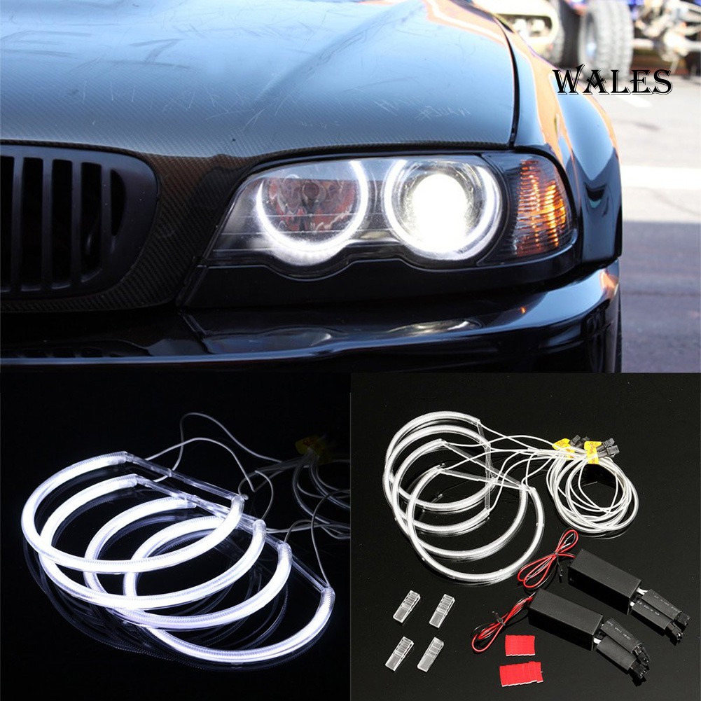 Bộ 4 Vòng Đèn Led Cho Bmw E46 3 Series