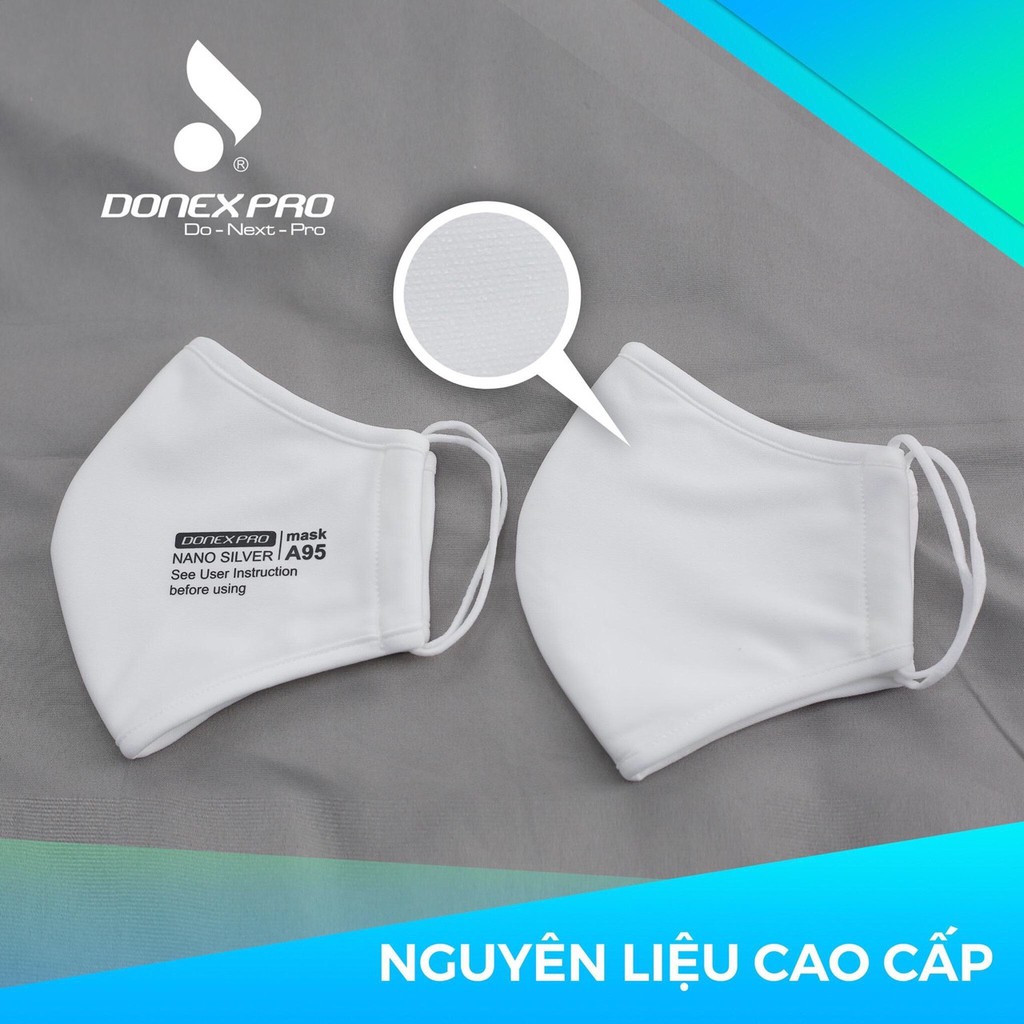 Khẩu trang vải 3 lớp NANO SILVER A95 | BigBuy360 - bigbuy360.vn