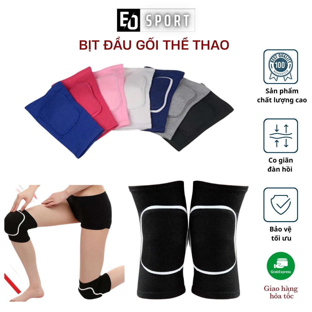 Đai Bảo Vệ Đầu Gối Thể Thao Có Miếng Đệm Dày,Tập Gym,Thể Dục, Chạy Bộ,Yoga - EO.sportDZ