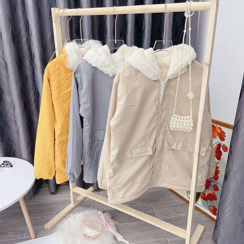 ÁO KAKI LÓT LÔNG TÚI HỘP  Siêu ấm,Siêu Rẻ
