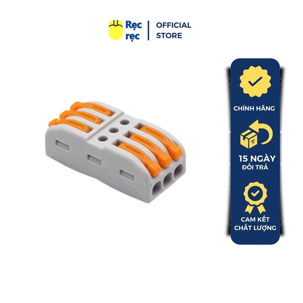 Cút đôi nối điện nhanh PCT-222 - chịu tải 32A