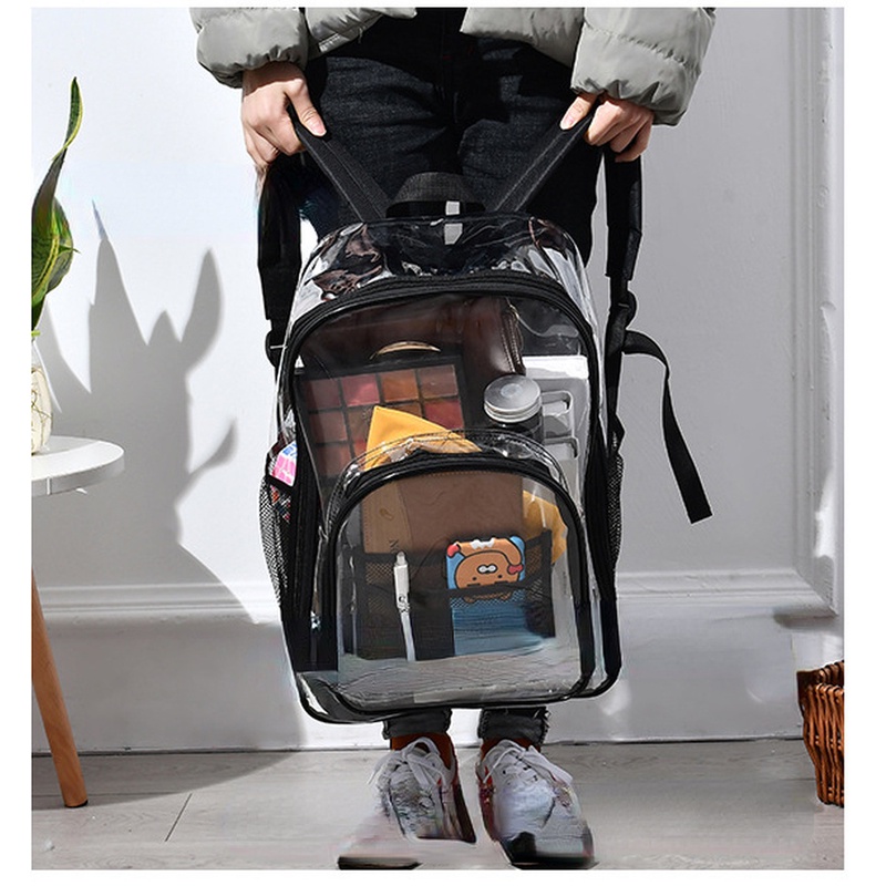 Ba Lô Nhựa pvc Trong Suốt Chống Nước Sức Chứa Lớn