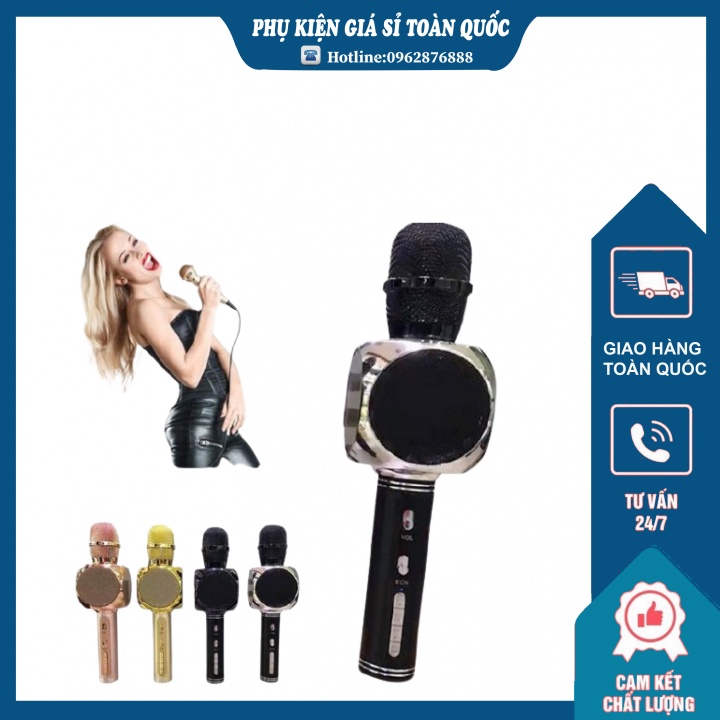 ⚡FREE SHIP⚡ Micro Karaoke Bluetooth Ys-63 Không Dây Có Loa Tuyệt Đỉnh Siêu Phẩm - Cam Kết Chính Hãng