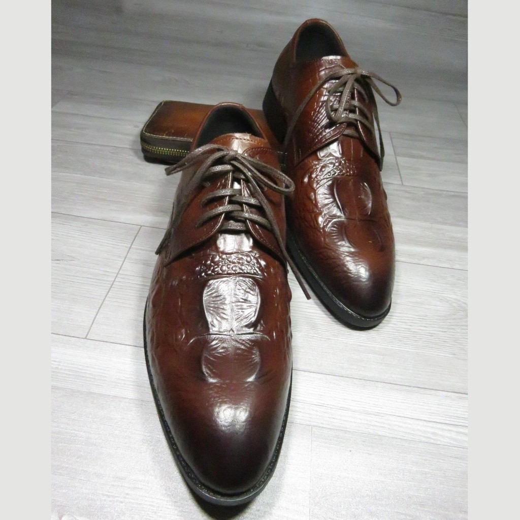 Giày Nam💘Giày Lười Nam Chất Liệu Da Bò Dập Vân Cá Sấu Bảo Hành 12 Tháng MS101 | BigBuy360 - bigbuy360.vn