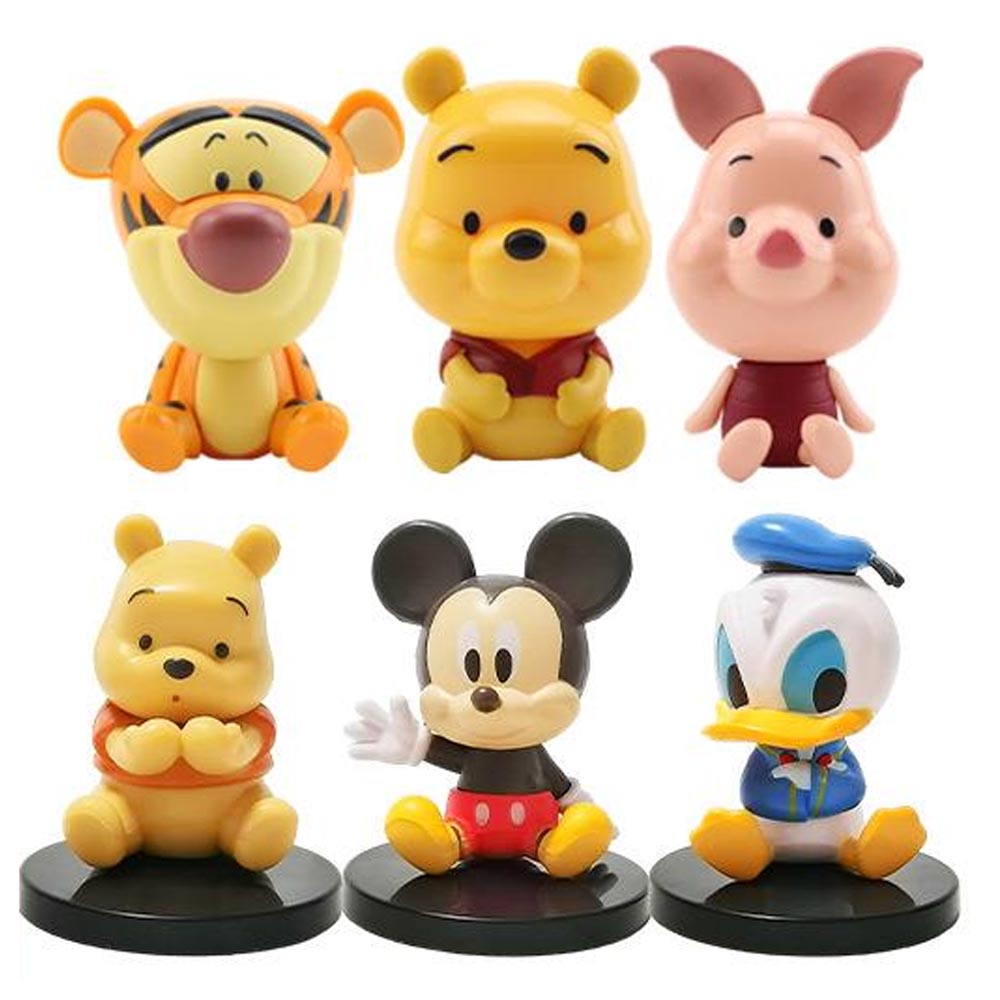 Đồ Chơi Viên Nang Winnie the Poo Đầu To Thân Thiện Với Môi Trường Hình Gấu Pooh Winnie the Poo