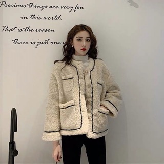 Áo khoác dạ lông QC