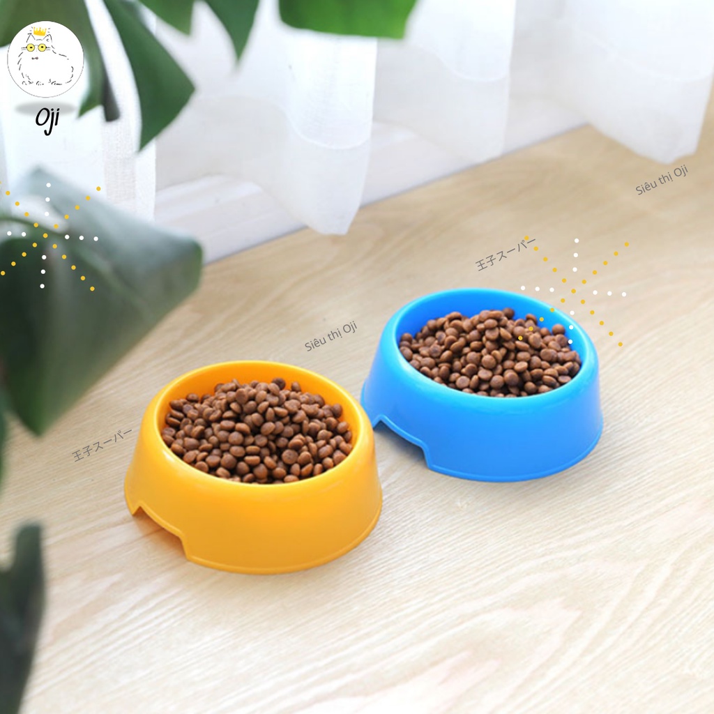 Bát Ăn Cho Chó Mèo Bát Nhựa Đơn