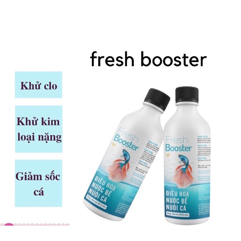 Fresh Booter Chai 240ML : Xử Lý Nước Hồ Cá Thủy Sinh