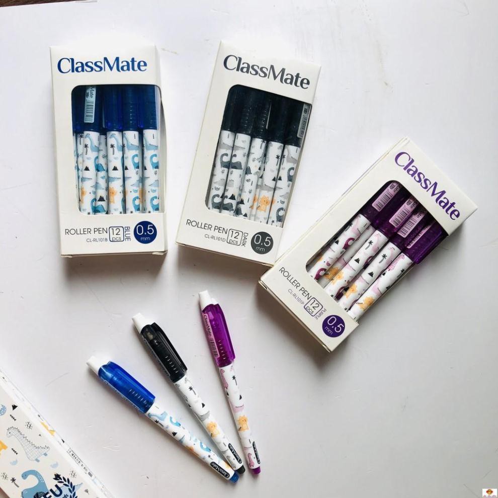 Bút Roller Classmate-RL101 xanh/đen/tím