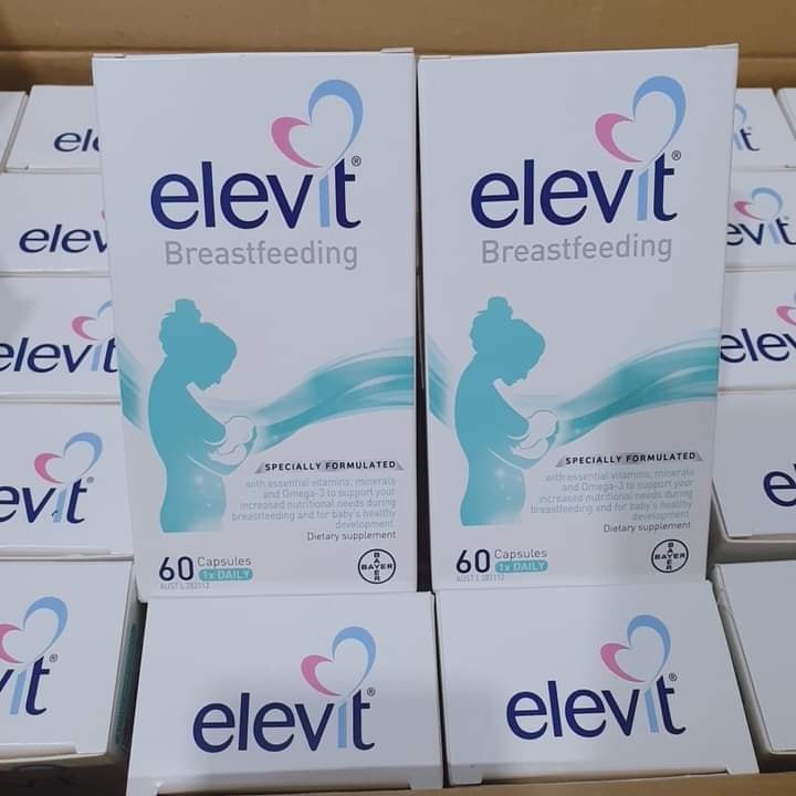 Vitamin Elevit tổng hợp cho phụ nữ sau sinh 60v Úc