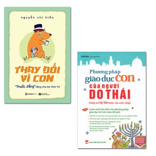 Sách - Combo Phương pháp giáo dục con của người do Thái, Thay đổi vì con - " Thuốc đắng" tặng cha mẹ thời 4.0
