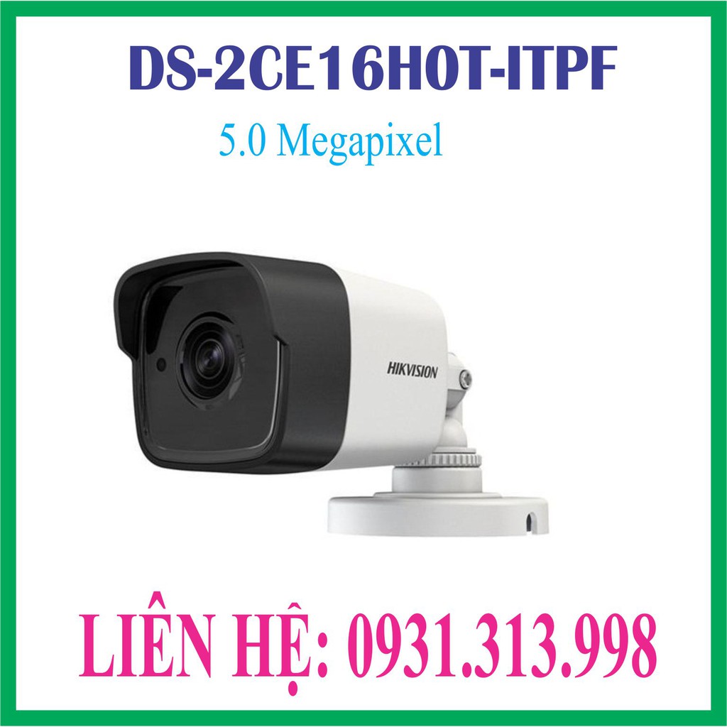 Camera 4 in 1 hồng ngoại 5 Megapixel HIKVISON DS-2CE16H0T-ITPF