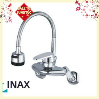 ⚡ [FREESHIP] Vòi chậu rửa bát INAX cắm tường nóng lạnh ( đã bao gồm chân sen gắn tường) bảo hành 5 năm