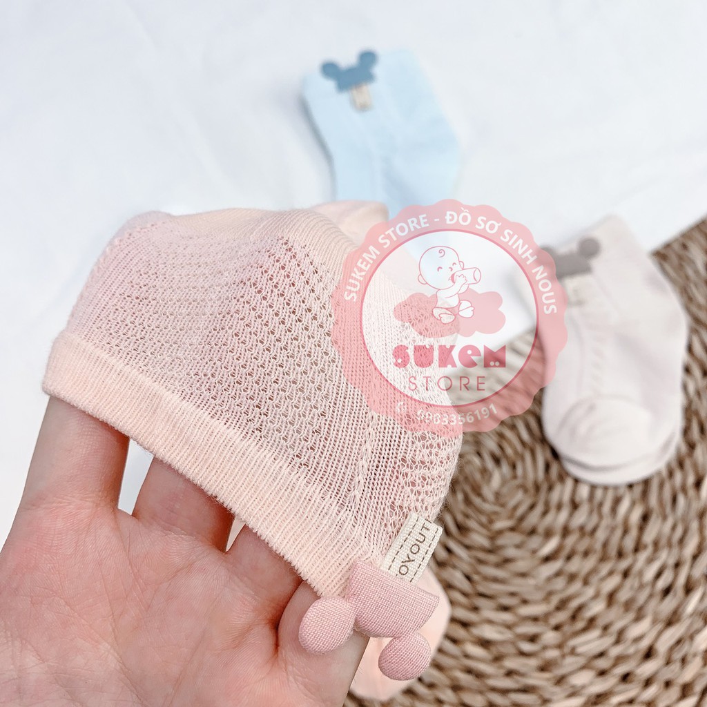 Tất lưới lẻ daisykids siêu mềm giữ ẩm chân cho bé sk5