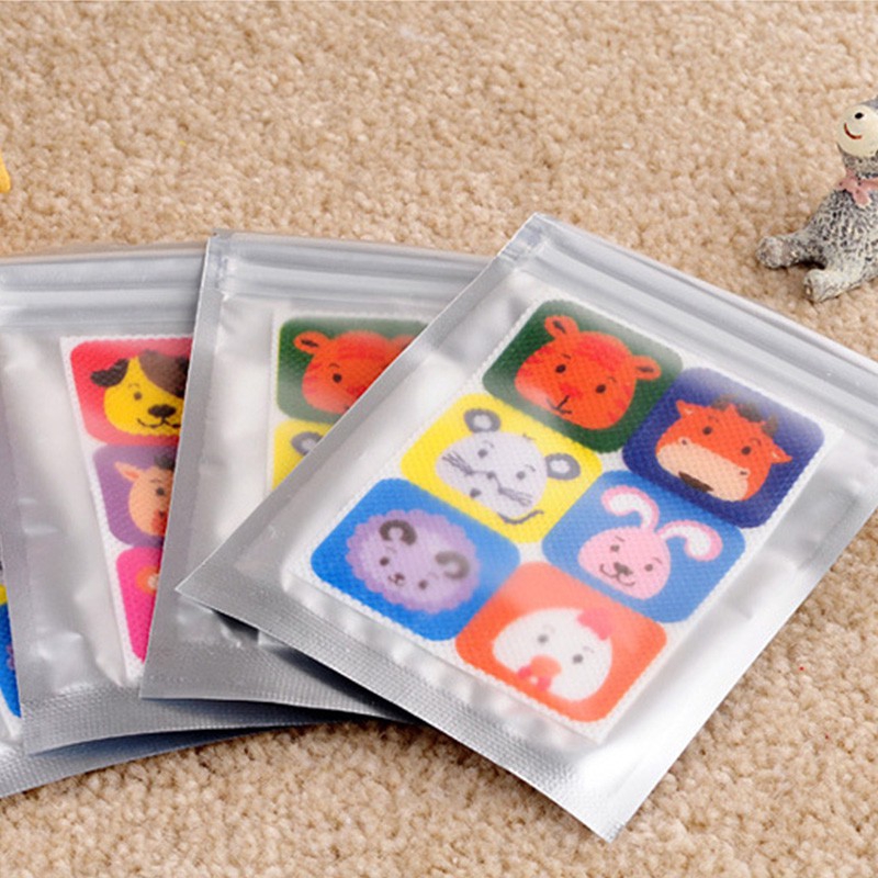 Set 6 miếng dán đuổi muỗi họa tiết hoạt hình dành cho cả người lớn và trẻ em