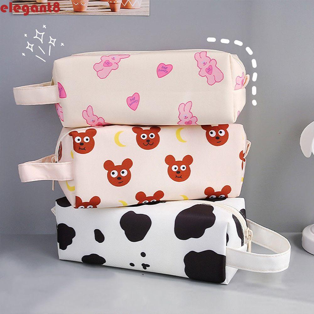 Bóp Viết In Hình Bò Sữa Dễ Thương