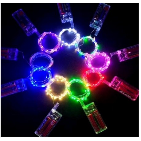 Dây đèn Led fairylight ,dây đèn đom đóm 3 mét dùng pin 30 bóng