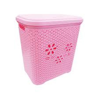 GIỎ ĐỰNG ĐỒ NẮP HOA