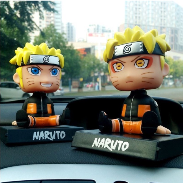 Mô Hình Naruto, Decor Trang Trí Ô tô - Trang Trí Góc Học Tập, Làm Việc - Kê Điện Thoại - Figure Naruto