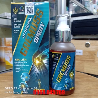 Xịt thảo mộc Gremuss spray chai 100ml