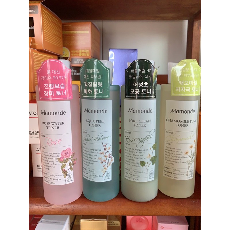 (4 loại) Nước Hoa Hồng Mamonde Toner | BigBuy360 - bigbuy360.vn