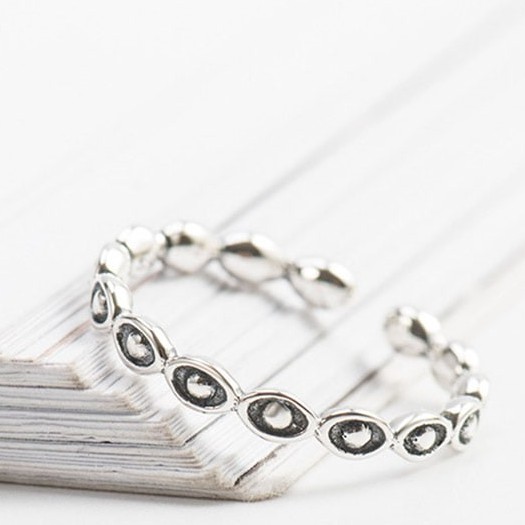 Nhẫn Bạc Thái Thiết Kế Độc Đáo Cá Tính Cho Nữ N1753 - Bảo Ngọc Jewelry