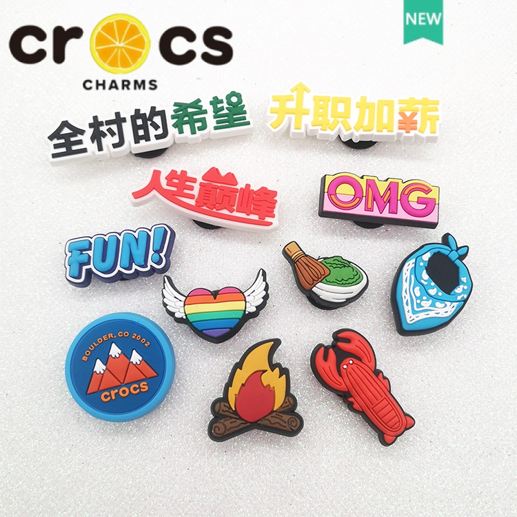 Phụ Kiện Khóa Cài Giày crocs Hình Hoa Thời Trang DIY