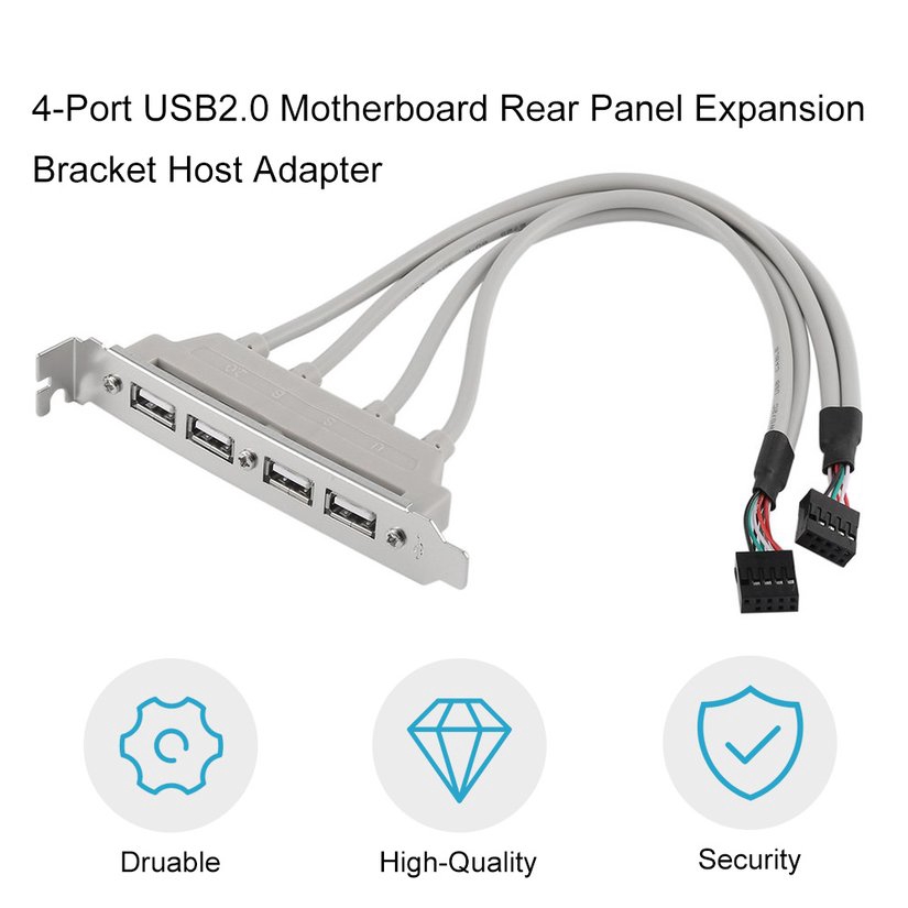 Thiết bị nối dài mạch chủ 4 cổng USB 2.0 chất lượng cao