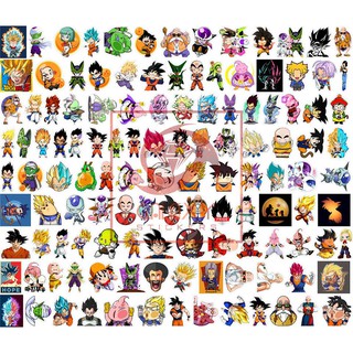 Sticker không thấm nước dragon ball