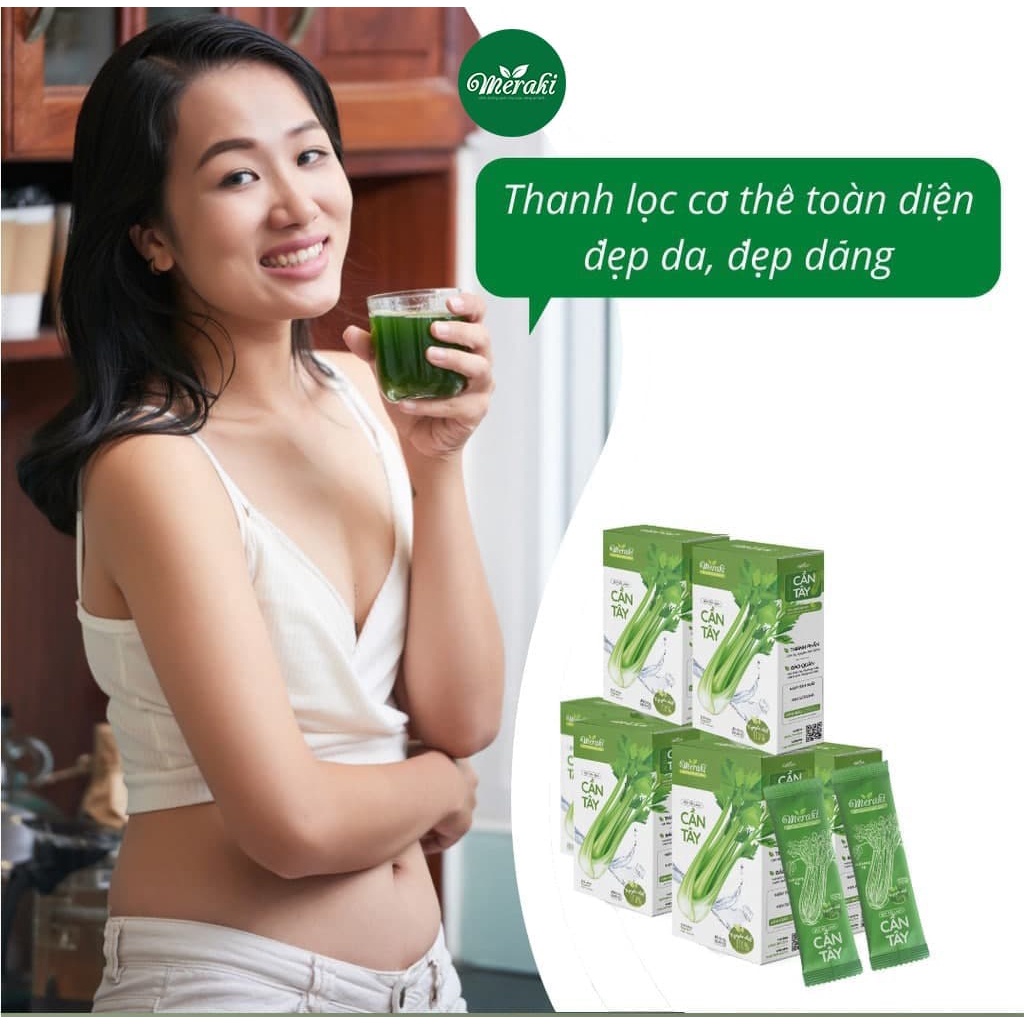 Bột Cần Tây Sấy Lạnh MERAKI Nguyên Chất hộp 56g