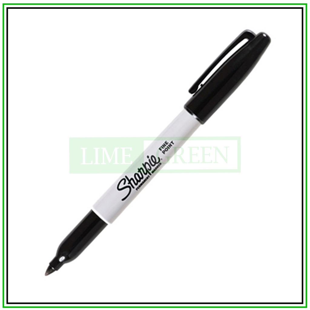 Bút lông dầu Sharpie Fine Point Black - Màu đen