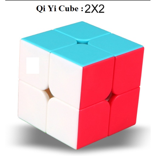 Rubik 2x2 QiYi - Đồ chơi Rubic 2 tầng 2x2x2 QiDi Stickerless (Hàng Đẹp)