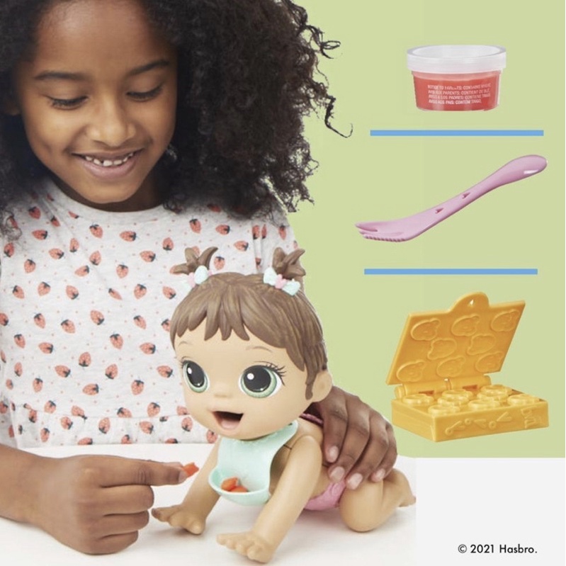 Búp bê Baby Alive ăn dặm hàng USA