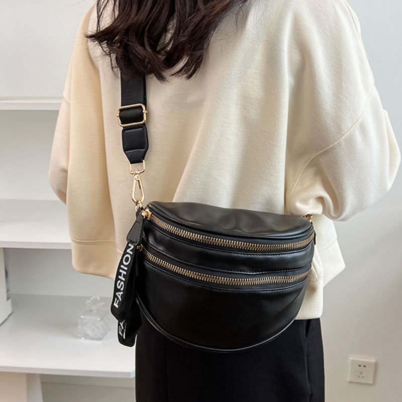 Túi đeo chéo IELGY phong cách thể thao thời trang tùy chọn màu sắc dành cho nữ