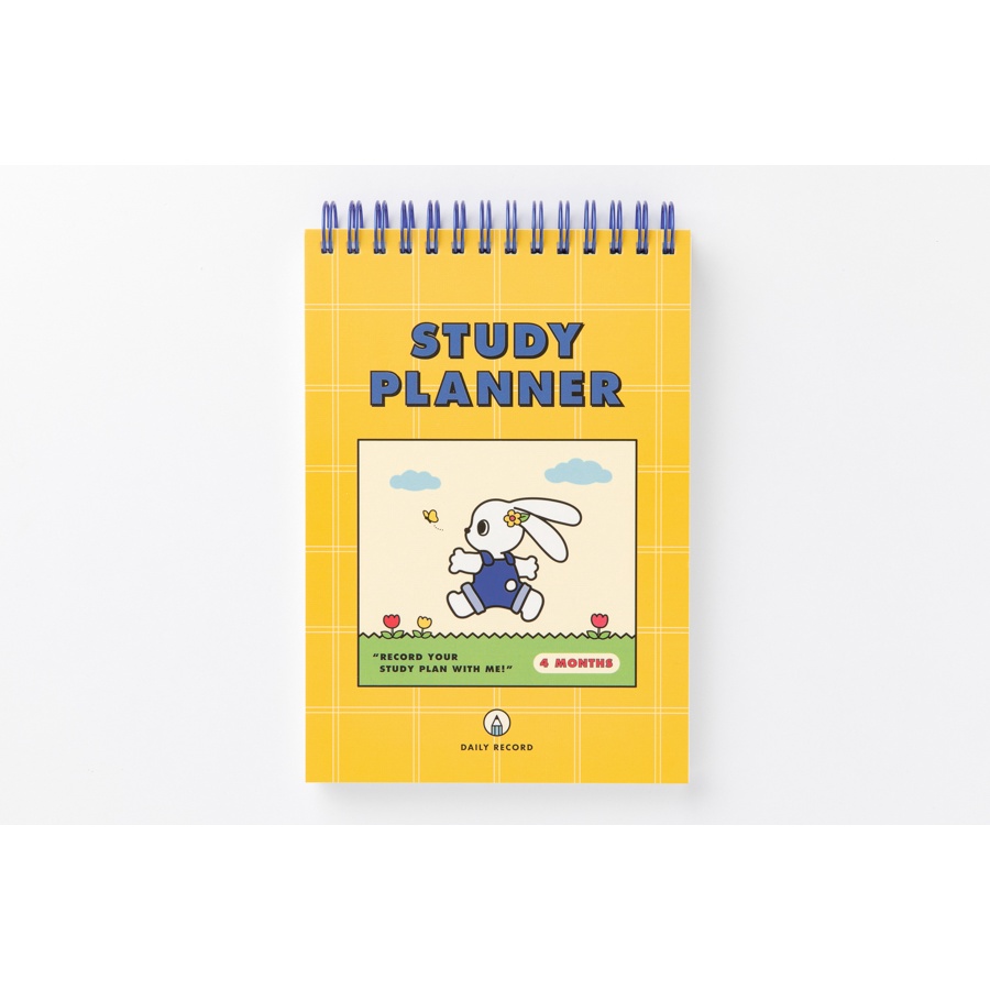 Sổ Kế Hoạch Học Tập Study Planner ARTBOX Hàn Quốc Bìa Thỏ Xinh Xắn