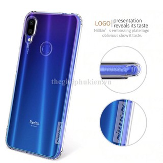 Ốp lưng dẻo Nillkin cho Xiaomi Redmi Note 7 trong suốt