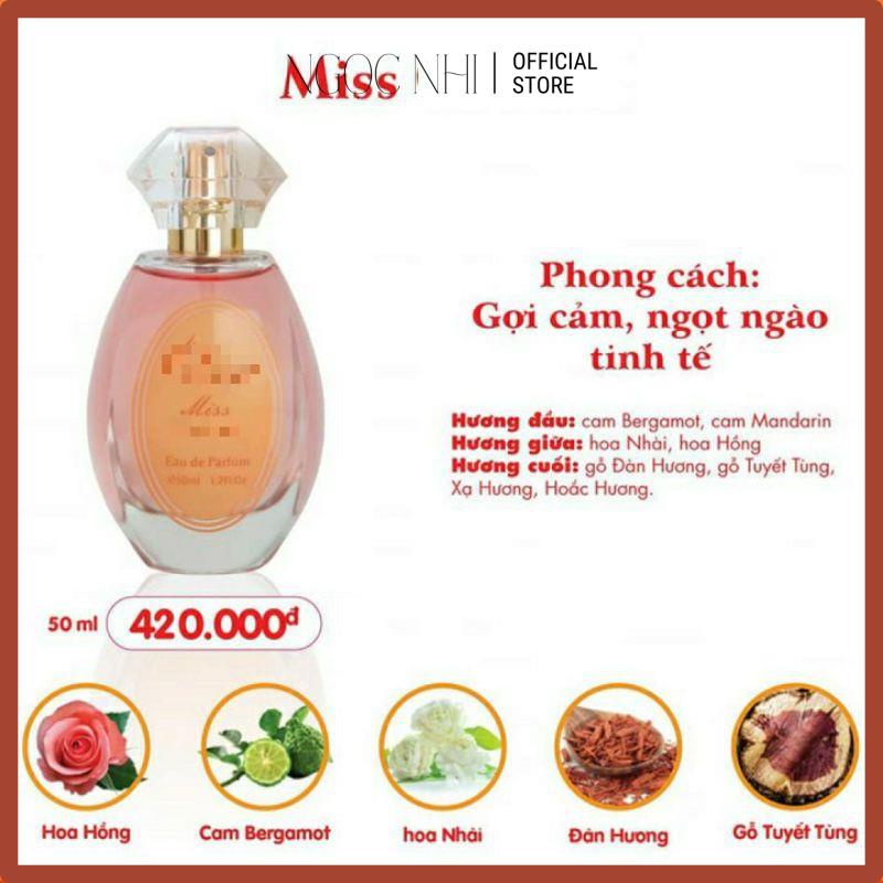 Nước hoa nữ MISS - GỢI CẢM, NGỌT NGÀO ĐẦY TINH TẾ (50ML) [Chính Hãng 100%]