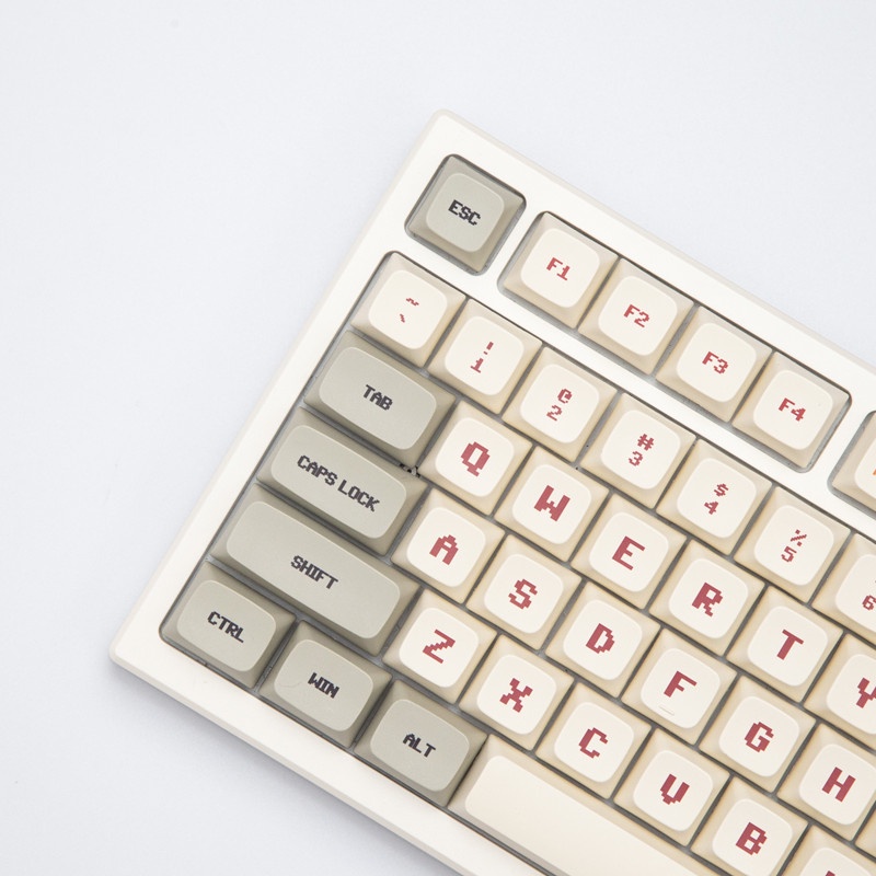 143 phím FC keycap XDA Profile fc phong cách retro PBT Dye SUB bàn phím cơ Keycap