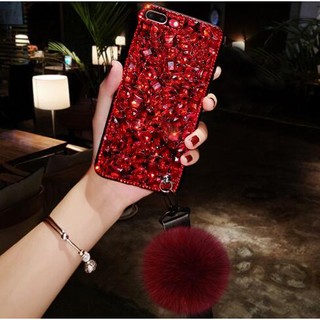 Ốp lưng đính đá sang trọng cho OPPO K1 A7 F9 A3S F7 F5 r17 R15 Pro