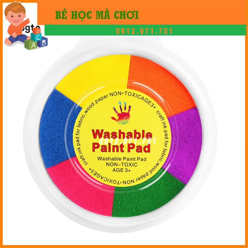 Màu vẽ Dấu Vân Tay Fingerpaint Nhiều Màu Sắc Cho Bé