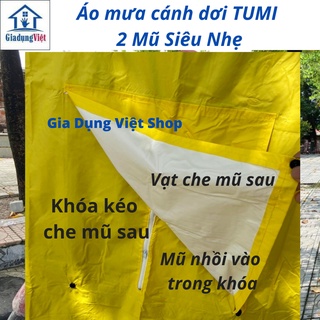 Áo Mưa 2 Đầu Siêu Nhẹ Tumi New