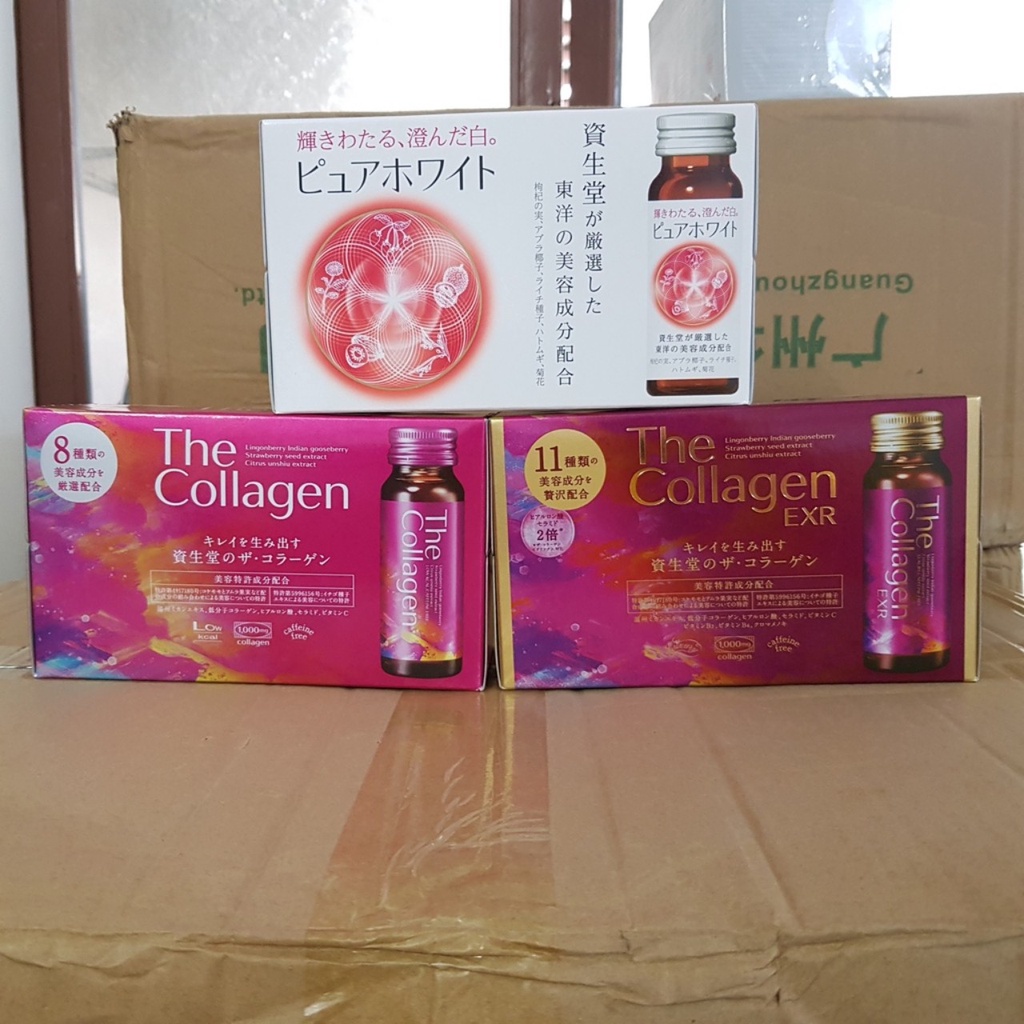 Nước uống the collagen shiseido nhật bản