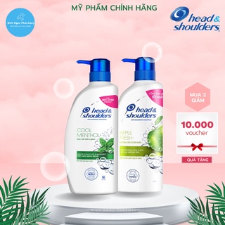 Dầu gội sạch Gàu Head & Shoulder Bạc Hà/Táo 625ml